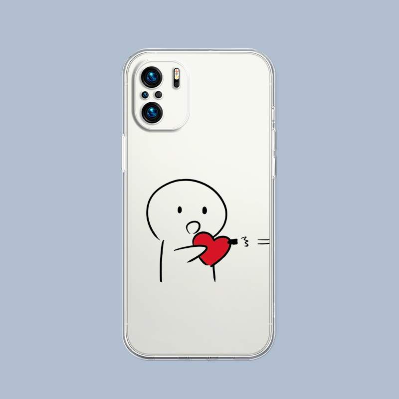 เคสโทรศัพท์นิ้วกลางน่ารัก สำหร - Cellophane Wrap Clear บทวิจารณ์และราคา