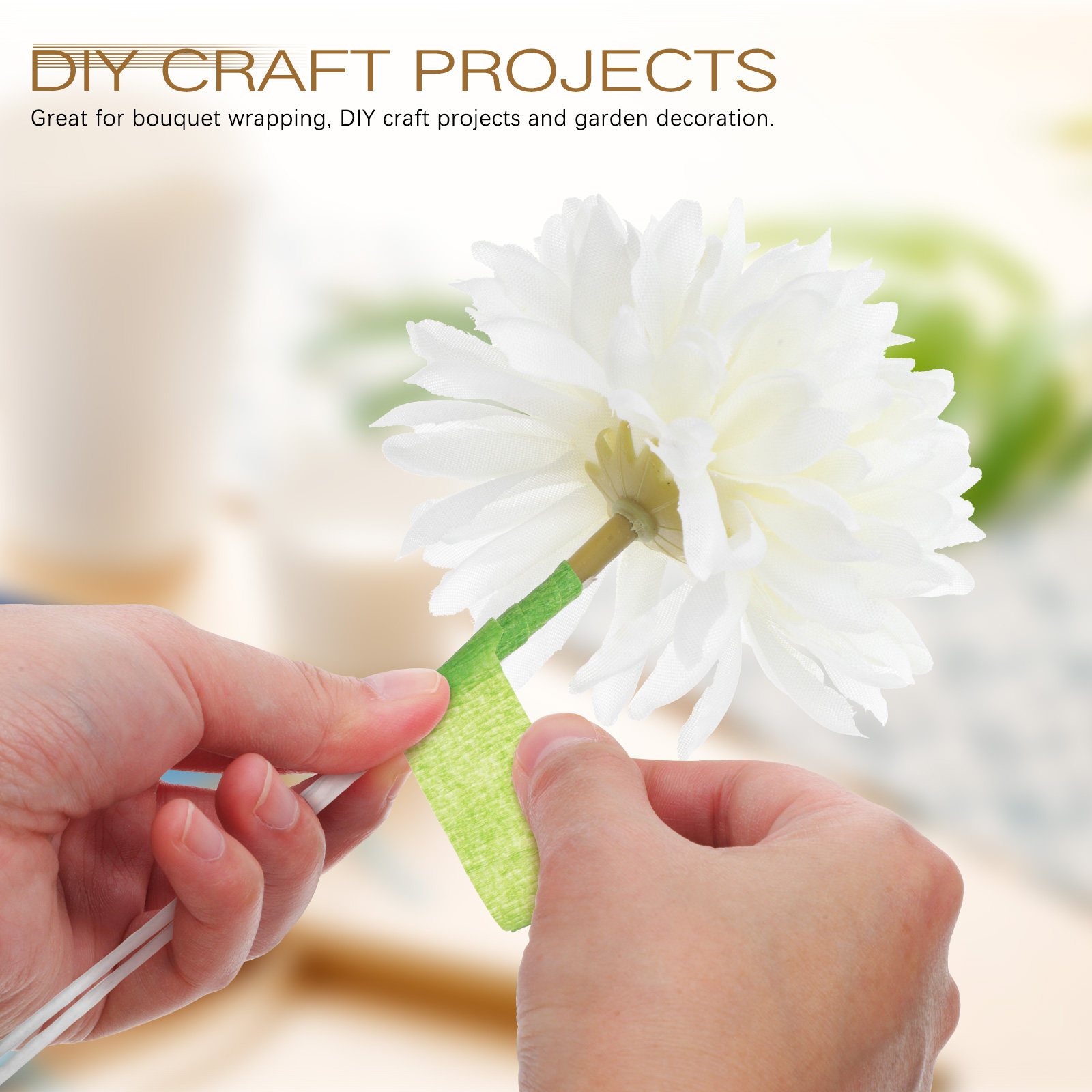 ลวดเหล็กสำหรับจัดดอกไม้ 100 ชิ - Wire Stem Florist บทวิจารณ์และราคา