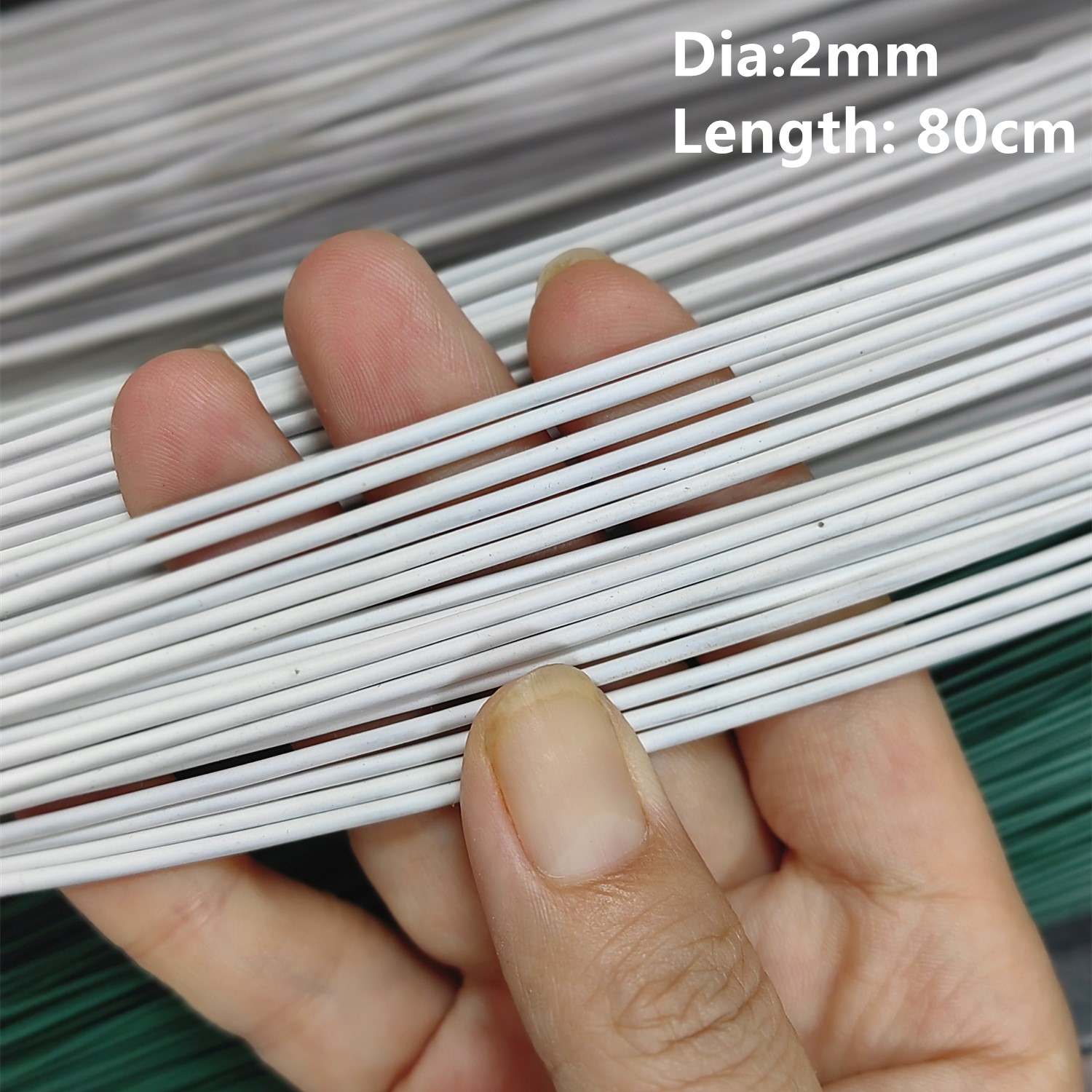 2 #   2 มม./1.2 มม.30pcs 80 ซม - Wire Stem Florist บทวิจารณ์และราคา